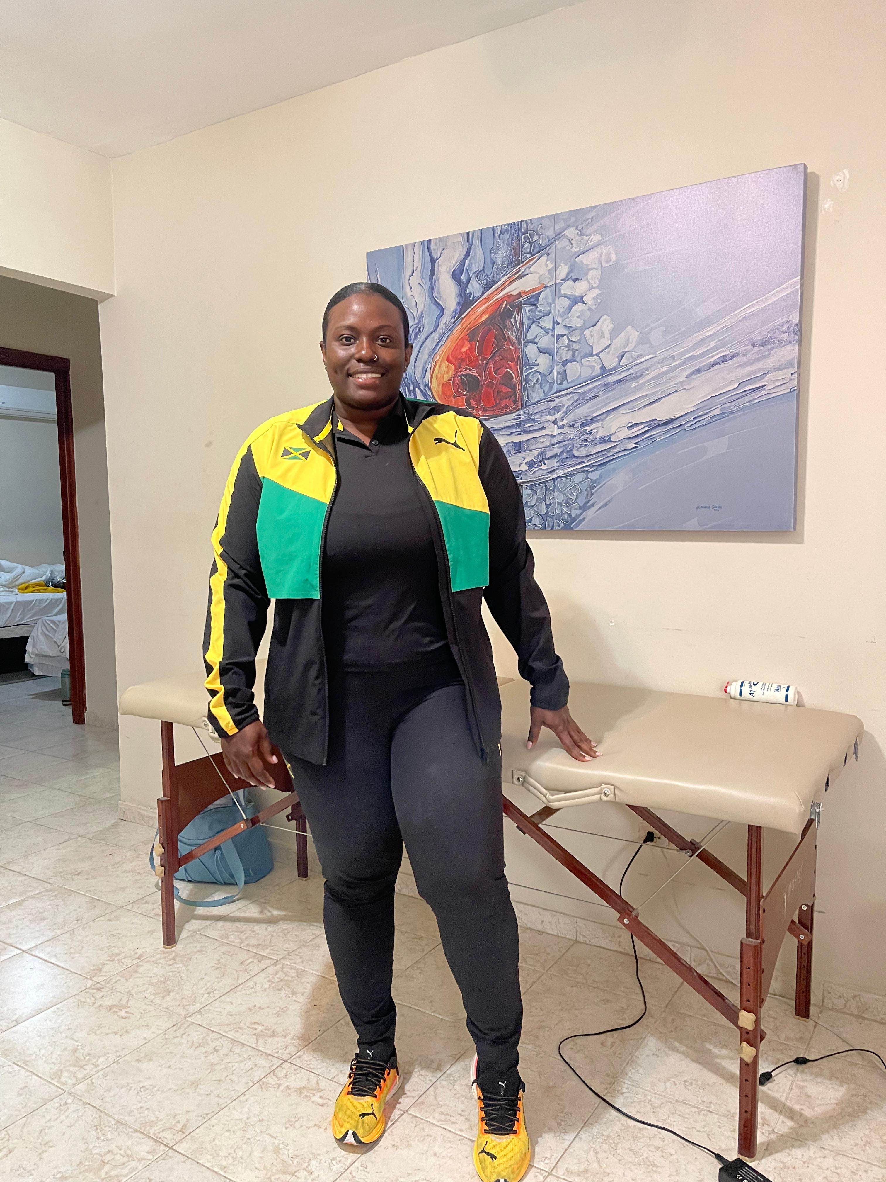 Nicole in therapy session